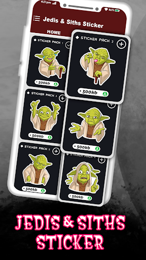 Jedis  Siths WAStickerApps