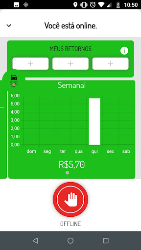App Vacaria - Motorista Screen 2