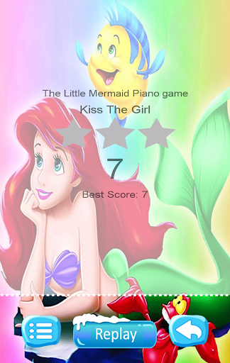 The Little Mermaid Piano Game