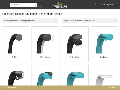 Android application Seals Catalog screenshort