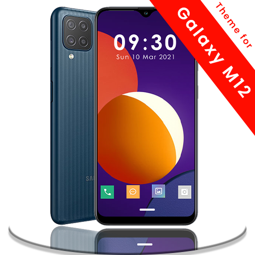 Galaxy m12 Launcher logo