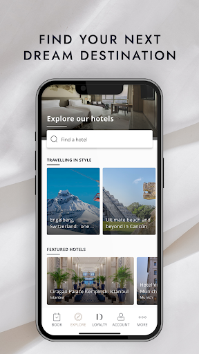 Kempinski Hotels Screen 3