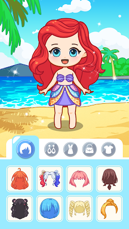 Game screenshot DIY Doll Dress Up: Dream Girls hack