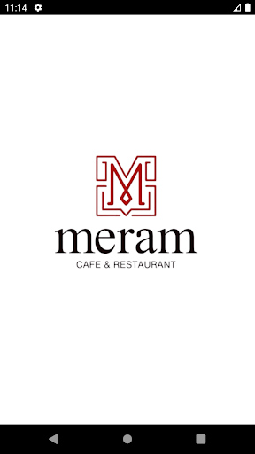 Android application Meram restaurant delivery screenshort
