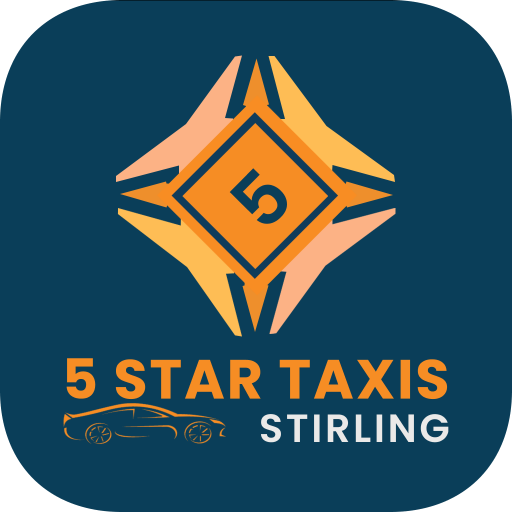 5 Star Taxis Stirling logo