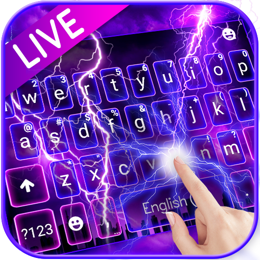 Lightning Flash Sky Theme logo