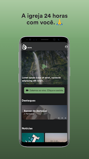Android application Ministério Vila Mimosa screenshort