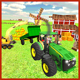 Farm Excavator Tractor Sim icon