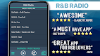 screenshot of RnB Radio Favorites