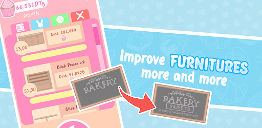 Kawaii Bakery Clicker Screen 2