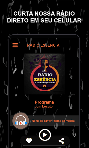 Android application Rádio Essência screenshort