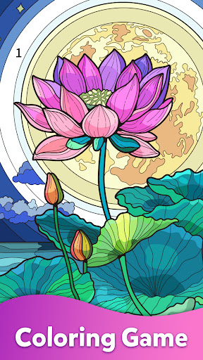 Android application Color by Number screenshort