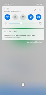 Funny notification Screenshot