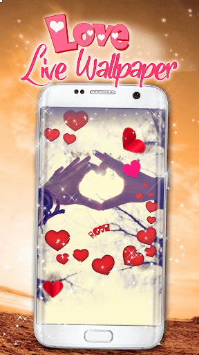Android application Love Live Wallpaper screenshort