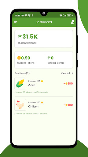 Android application Reward Farm screenshort