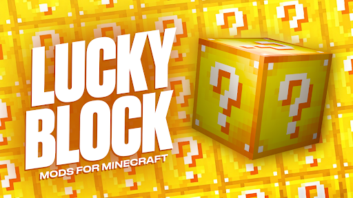 Android application Lucky Block Mods for Minecraft screenshort