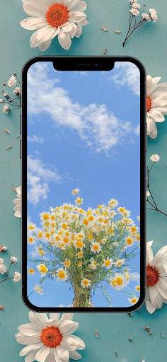 Wallpaper Bunga Aesthetic