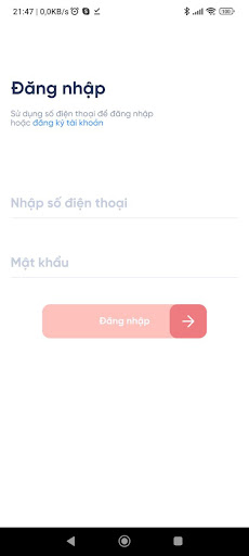 Android application Xe Lạc Hồng screenshort
