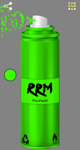 Android application Spray simulator prank screenshort