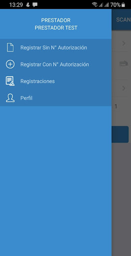AutorizaMe Prestadores Screen 2