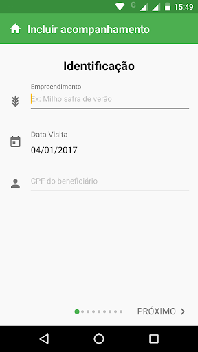 SICMOB Acompanhamento Screen 3