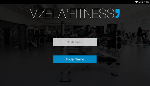 Android application Tablet App Vizela Fitness screenshort