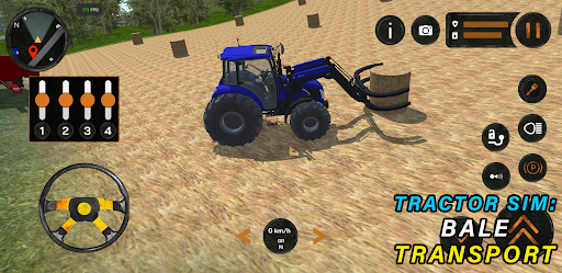 Farm Simulator: Bale Transport apkpoly screenshots 4