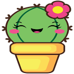 Cover Image of Download stickers para whatsap Cactus  APK