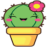 stickers para whatsap Cactus