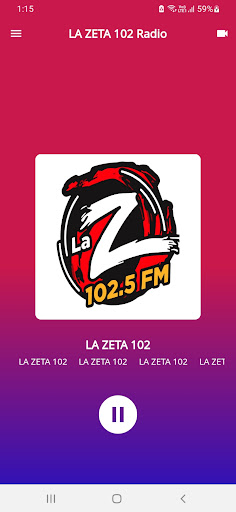 La Zeta 102.5 FM Screen 2