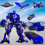 Cover Image of Tải xuống Jet Robot Transform Car Games  APK