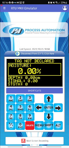 Android application Process Automation Utility screenshort