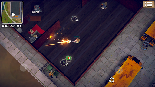 Android application Zombie Mayhem Island screenshort