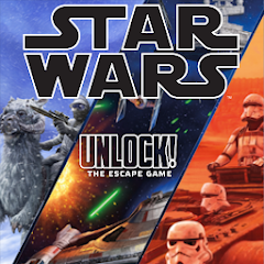 Board Game 60 Minute Playing Time Unlock Star Wars The Escape Game 1-6 Players Ages 10+ Asmodee