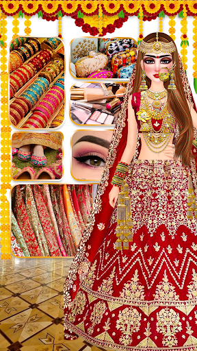 Indian Bride: Dress up Makeup Screen 2