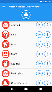 Voice changer with effects 4.1.1 APK + Mod (Unlimited money) إلى عن على ذكري المظهر