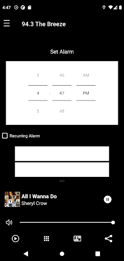 Android application WZNL 94.3 The Breeze screenshort
