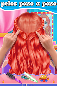 Captura de Pantalla 1 juegos de niñas-trenza peinado android