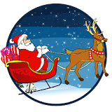 Christmas Flappy Santa Claus icon