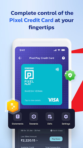 PayZapp UPI, Pixel Credit Card Screenshot 3 - AppWisp.com