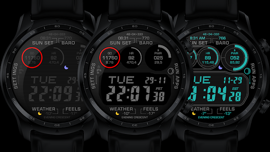 Captura 28 RETRO DIGITAL A Watch Face android