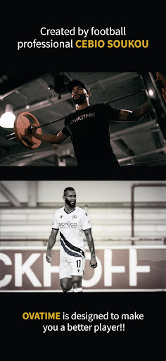 Android application OVATIME FTBL. screenshort