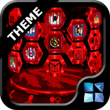 Blood Next Launcher 3D Theme icon