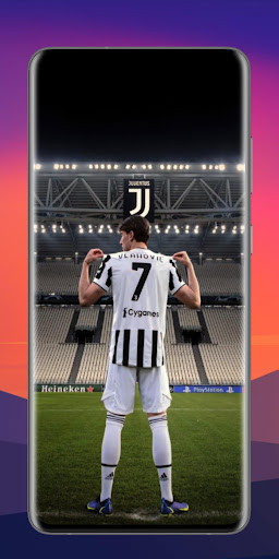 Dusan Vlahovic 4K Wallpaper Screen 3