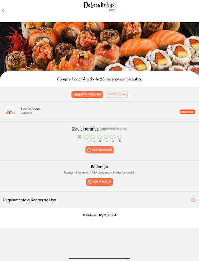 Dobradinhas POA Screen 3