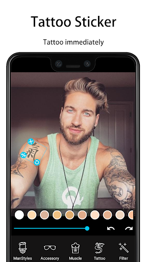 Android application Manly Editor 2022 screenshort