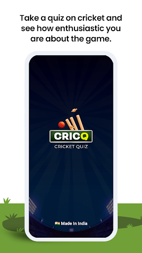 Android application CricQ - Cricket Quiz screenshort