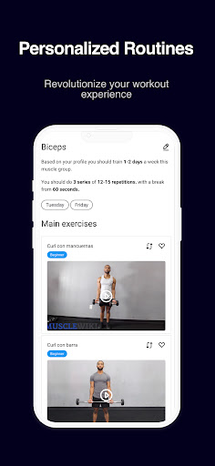 Mutus - Gym, nutrition, goals Screen 3