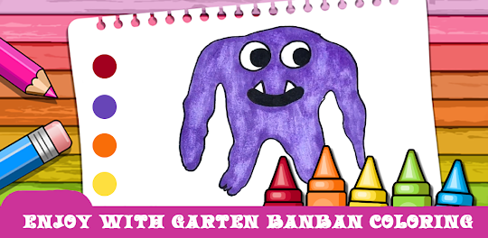 Garten Of Banban New Coloring Pages / How to Color All Monsters