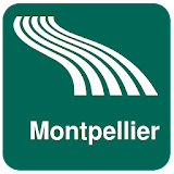 Montpellier Map offline icon